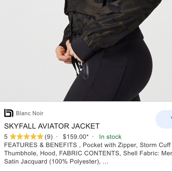 NWOTs Skyfall Hooded Aviator Jacket - Picture 3 of 12